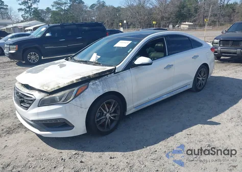 2015 Hyundai Sonata Sport 2.0T из США, поврежденный, VIN 5NPE34AB7FH049972